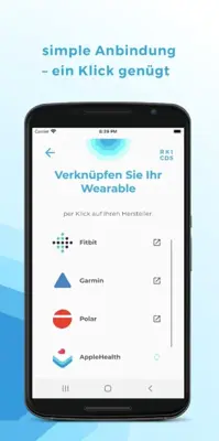 Corona-Datenspende android App screenshot 4